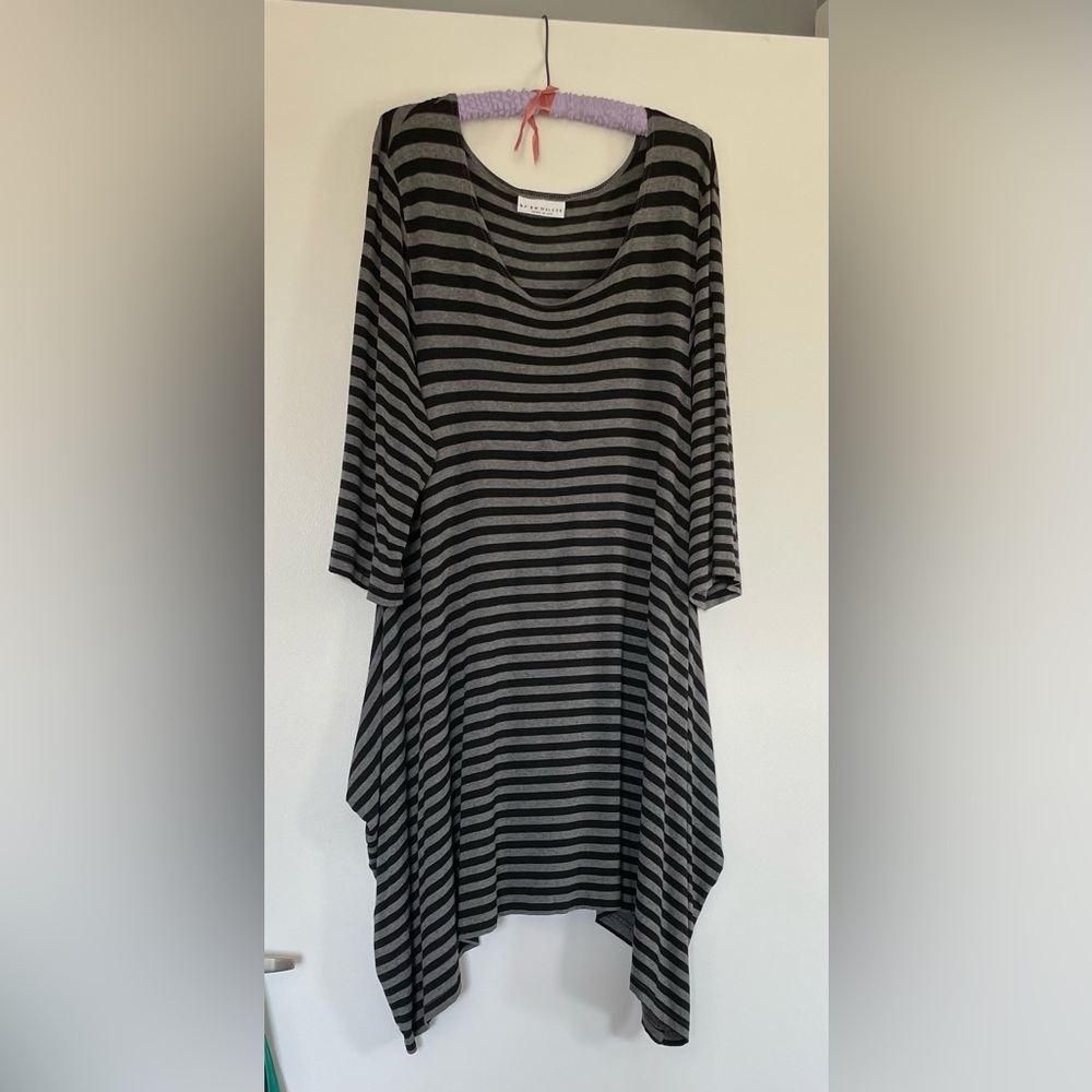 Bryn Walker Asymmetrical Tunic Top Size M